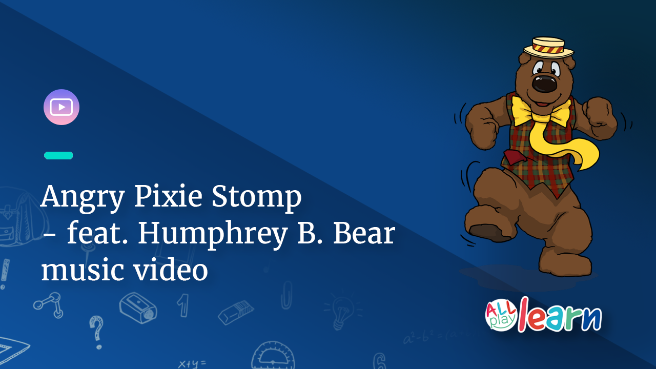 Angry Pixie Stomp music video cover art